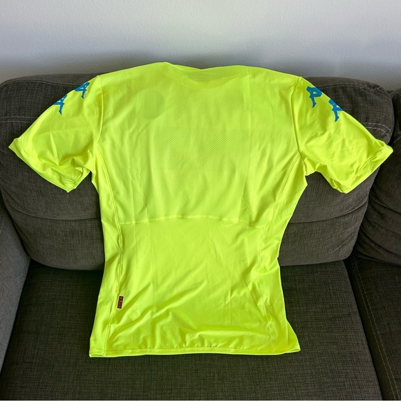 Kappa Authentic SSC Napoli 2016 Goalkeeper Italy Soccer Jersey Men’s Sz: XL - Picture 7 of 7